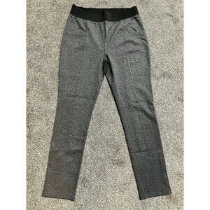 Banana Republic Women’s Size M Medium‎ Legging Gray Black Mid Rise Ankle Pants